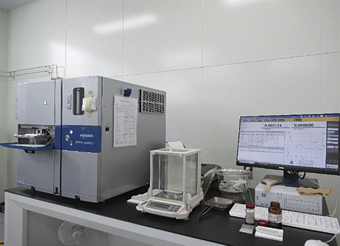 炭素・硫黄分析装置（EMIA-Step）